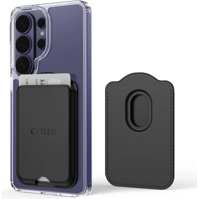 Tech-Protect ch02 magwallet magsafe universal magnetic card holder black (5906302326402)