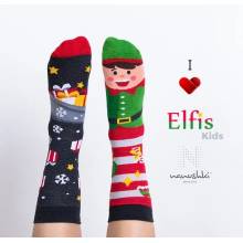 Veselé ponožky Detské Ponožky Nanushki Elfis Kids