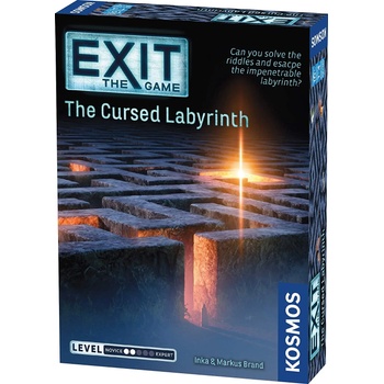 Kosmos Настолна игра Exit: The Cursed Labyrinth - Кооперативна