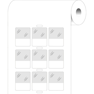 Brady BPT-311-427 / 236998, термо хартиени етикети, 25.40 mm x 31.75 mm (236998)