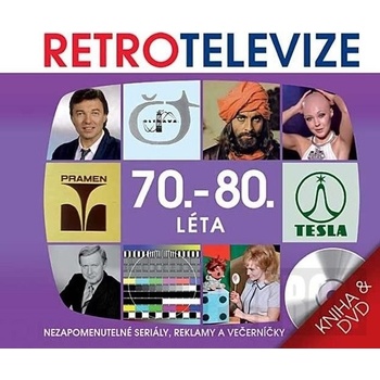 Retro televize - 70. - 80. léta - kniha DVD