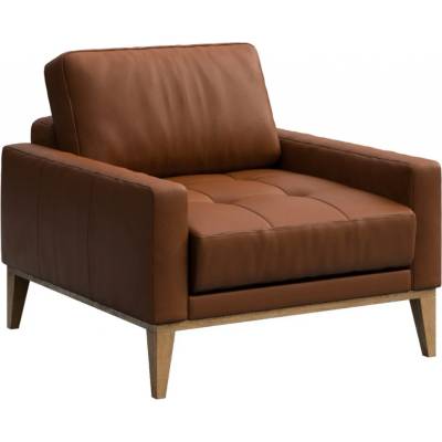 Mesonica Musso Tufted hnědé kožené