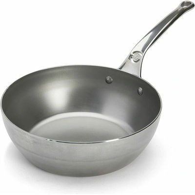 de Buyer Ocelová pánev 5684.24 MINERAL B PRO hluboká nerezová rukojeť 24cm