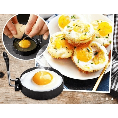 Nepriľnavý krúžok na vajíčka a palacinky 6 ks