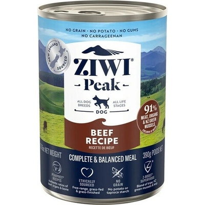 Ziwipeak Adult Dog Beef 390 g