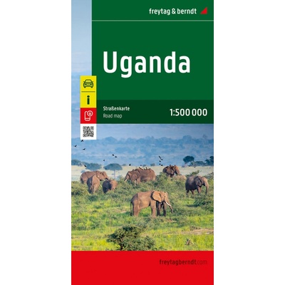 Freytag & Berndt mapa Uganda 1:500 tis.
