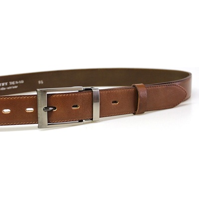 Penny Belts pánský kožený opasek 35-020-3-48 hnědý