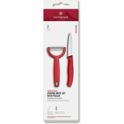 Victorinox Swiss Classic sada a Y-škrabky Chili Red 6.7111.22C1