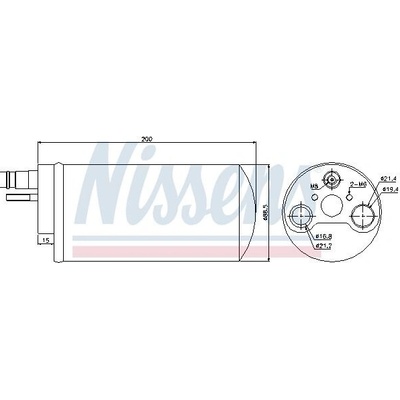 Vysoušeč klimatizace NISSENS 95494
