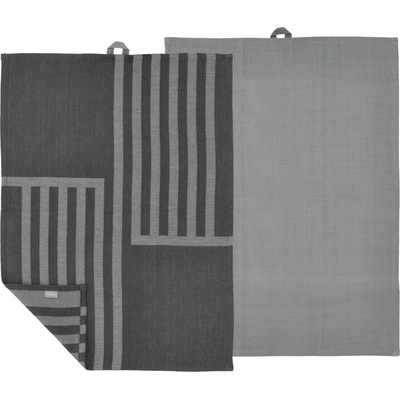 Södahl Малки кухненски кърпи Reflection 50 x 70 см сиви 2 бр (35091)