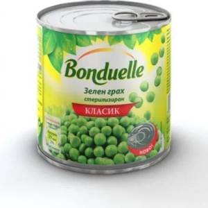 Bonduelle Зелен Грах Bonduelle 400гр. консeрва