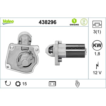 Startér VALEO 438296