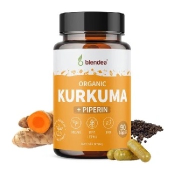 Blendea BIO Kurkuma+ Pipperin 90 kapsúl