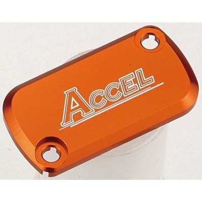 Accell víčko zásobníku brzdové kapaliny přední KTM SX 65 12- 13 barva oranžová