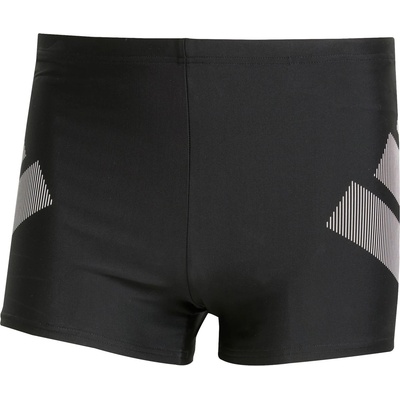 Adidas Мъжки бански слипове adidas Big Bars Swim Boxers Swim brief - Black - размер 7 (050-2142-0113)
