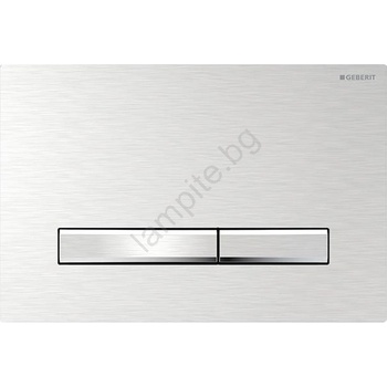 Geberit 115.788. GH. 2 - Бутон за промиване Sigma50 24, 6x16, 4 cm матов хром (GB0069)