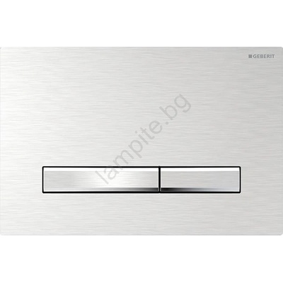 Geberit 115.788. GH. 2 - Бутон за промиване Sigma50 24, 6x16, 4 cm матов хром (GB0069)