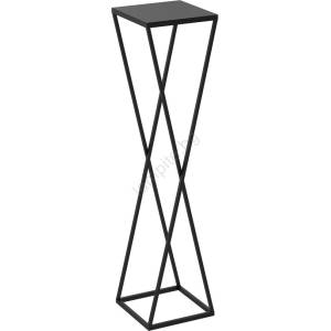 Luminex Стойка за цветя 100x24 см черна (LU0429)