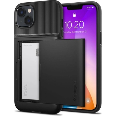 Spigen Кейс Spigen SLIM ARMOR CS за iPhone 14 Plus, Black (8809811864243)