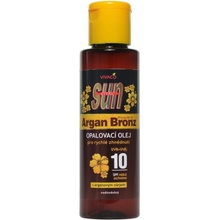 Vivaco Sun opalovací olej s Bio-arganovým olejem SPF10 100 ml