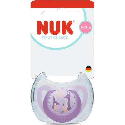 Nuk First Choice биберон залъгалка, силикон, 6-18 мес. , 1 бр. , Кенгуру (10176370)