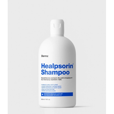 Dermz Healpsorin šampón na psoriázu a seboroickú dermatitídu 500 ml