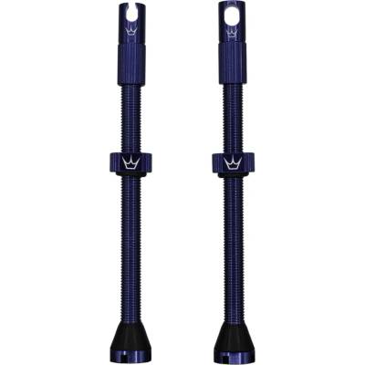 Bezdušové ventilky Peaty's X Chris King (Mk2) Navy Tubeless Valves 80 mm uni