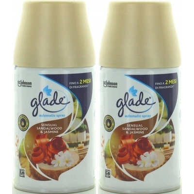 Glade osvěžovač vzduchu ve spreji santalové dřevo náplň 2 x 269 ml