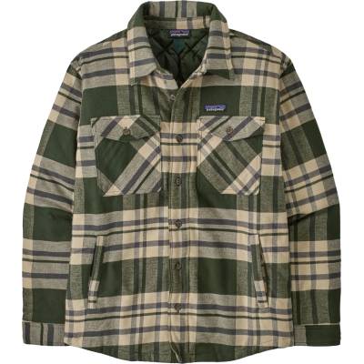 Patagonia Мъжко ежедневно яке Patagonia Lightweight Insulated Fjord Flannel Shirt Casual jacket - Ashore: Old Growth Green - размер XXL (003-2926-0616)