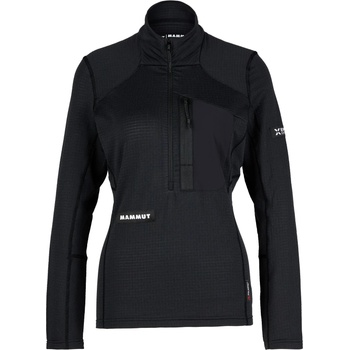 MAMMUT Дамски поларен пуловер Mammut Women's Eiger Nordwand Advanced FL Half Zip Pull Fleece jumper - Black (105-6756-0113)