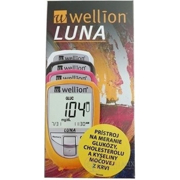 Wellion Luna Trio glukometr set žlutý