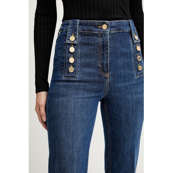 Elisabetta Franchi Дънки Elisabetta Franchi с висока талия PJ02D56E2 (PJ02D56E2)