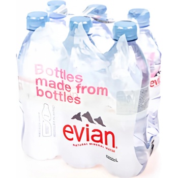 Evian Voda neperlivá 6 x 0,5 l