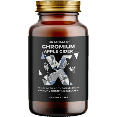 BrainMax Chromium & Apple Cider 100 rastlinných kapsúl