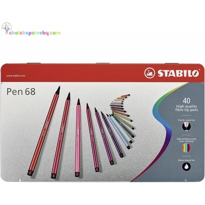 Stabilo Pen 68 40 farieb