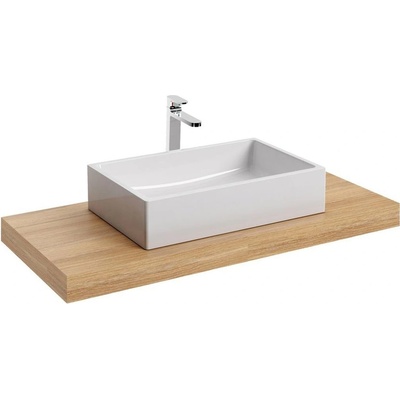 Ravak deska pod umyvadlo I, 100x55x7 cm, dub X000000843 – Zboží Mobilmania