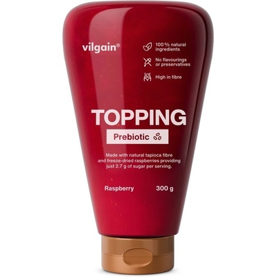 Vilgain Prebiotic Topping malina 300 g – Zbozi.Blesk.cz