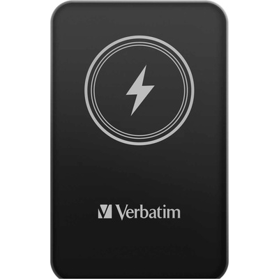 Verbatim Външна батерия Charge 'n' Go, магнитна, 5000 mAh, Черен