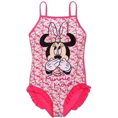 Disney dívčí plavky Minnie vcelku s volánky F5