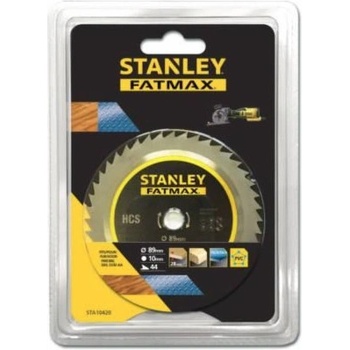 Stanley 10420 Pilový kotouč HCS 89 x 10 mm 44 zubů