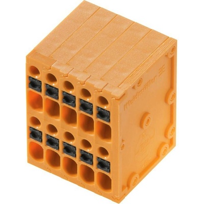 Weidmüller 2000950000 pružinová svorka 1.5 mm² Pólov 6 oranžová 100 ks