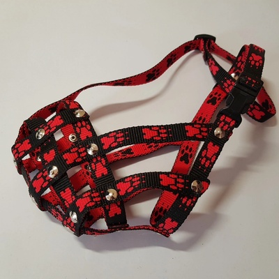Palkar nylonový náhubok pre skrátený ňufák pre psov veľ. 4 29 cm x 7 cm