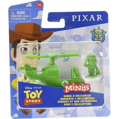 Mattel Toy Story Sarge s vrtulníkem 2150