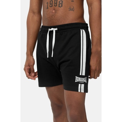Lonsdale regular fit čierna biela