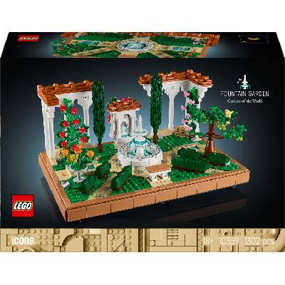 Конструктор LEGO Icons - Градина с фонтан (10359) (10359)