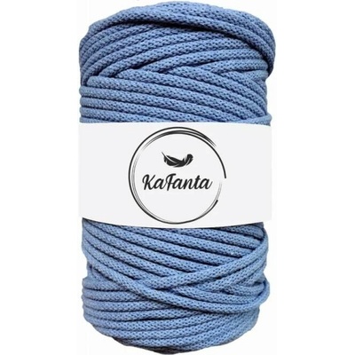 Bavlnená šnúra KaFanta 5 mm - svetlá jeans