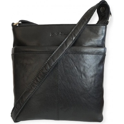Justified dámská kožená crossbody kabelka Lina 12.136300 lina černá