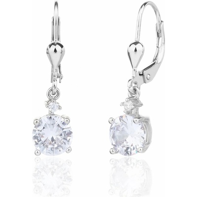 Jan Kos jewellery Stříbrné náušnice MHT-3382/SW00 (Ag 925/1000, 2,67 g)