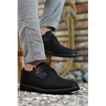 Riccon Мъжки ежедневни обувки 0012146 - Черни #325057 (325057_Черно)