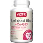 Jarrow Formulas Red Yeast Rice 1200mg + CoQ10 100mg - Мая от Червен Ориз + Коензим Q10 | 120 caps (8415)